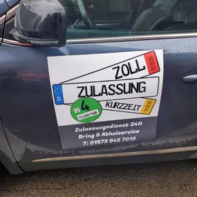 Bild von KFZ Zulassungsdienst 24H - Abhol und Bringservice