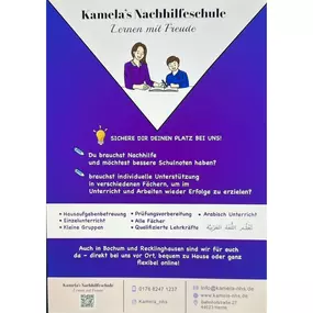 Bild von Kamela's Nachhilfeschule Inh. Kamela Khalaf
