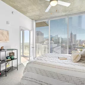 Spacious Bedrooms w/ Skyline Views