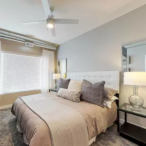 Furnished bedroom