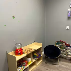 Photo of a playroom.