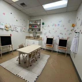 Photo of the art room.