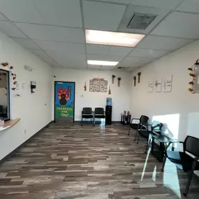 Photo of an activity room.