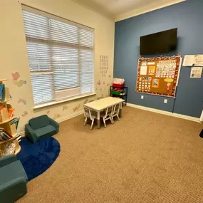 Photo of an activity room.