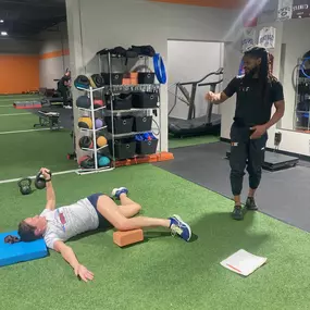 Training with Anthony