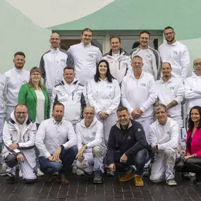 Mitarbeiter Malermeister Stock aus Berlin, Gruppenfoto