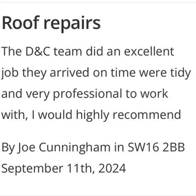 Bild von D and C Roofers and Decorators