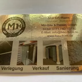 Bild von MH-Bau & Fliesen GmbH