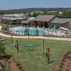 Outdoor Recreational Areas at Canopy Park Apartments