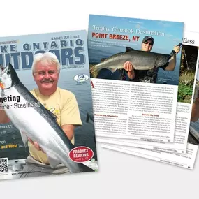 Print Design– Lake Ontario Outdoors Magazine