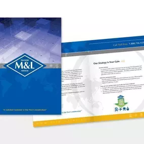 Print Design– M&L Trucking Brochure