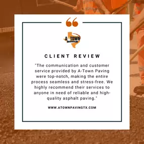 Bild von A-Town Asphalt Paving & Maintenance