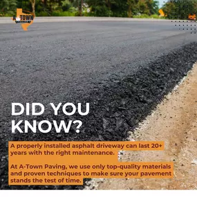 Bild von A-Town Asphalt Paving & Maintenance