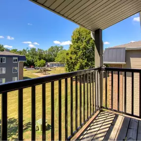 Private balcony