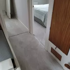 Beige carpet fitted on a landing and in 2 bedrooms