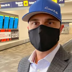 COVID Travel – “Yuck” at Airport
Even in challenging times, we kept moving forward. Brian traveling during COVID reminds us that growth doesn’t pause—and neither does our commitment to our clients.