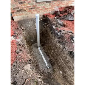 Sewer repair and clean out install