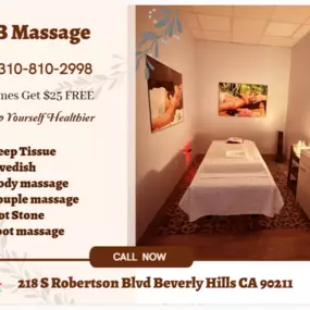 A traditional Swedish massage utilizing a system of techniques specially created to relax muscles by
applying pressure to increase oxygen flow through the body and release harmful toxins.