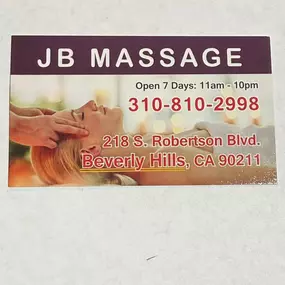 Bild von JB Massage