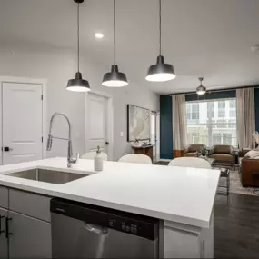 Kitchen Area | The Baldwin Modern Apartments