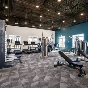Fitness Center | The Baldwin Modern Apartments