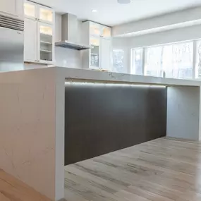 Quartz countertops - kitchen remodeling