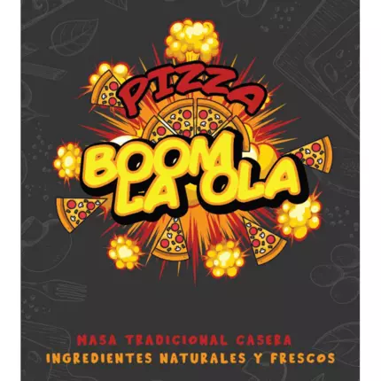 Logo van LA OLA Cafetería PIZZA BOOM