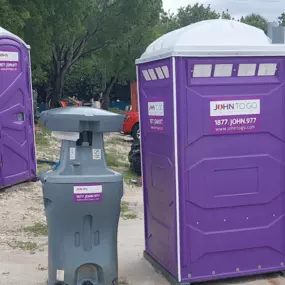 John To Go Porta Potty and Handwashing Station