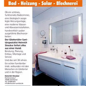 Bild von Strecker Heinrich Sanitäre Installationen