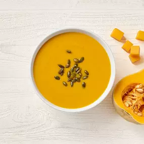 In Season! Vegetarian Autumn Squash Soup