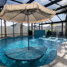 Custom pools in The Villages, FL.  Designs to fit any size backyard!