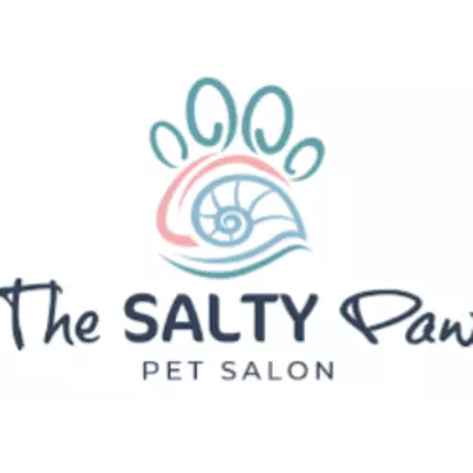 Logo de The Salty Paw Pet Salon