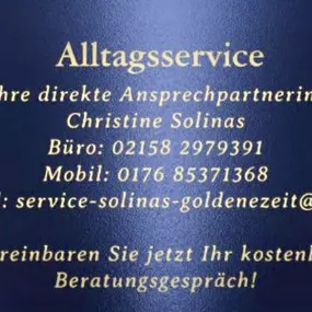 Bild von Alltagsservice Solinas Inhaberin Christine Solinas