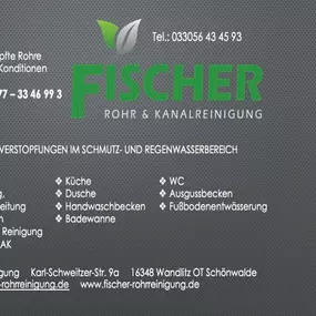 Bild von FISCHER Rohrreinigung