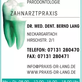 Bild von Zahnarztpraxis Dr. med. dent. Bernd Lang