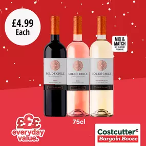 £4.99 on selected wines