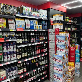 Great range of Beers, Lagers, wines and ciders