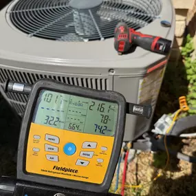 Freon level charging