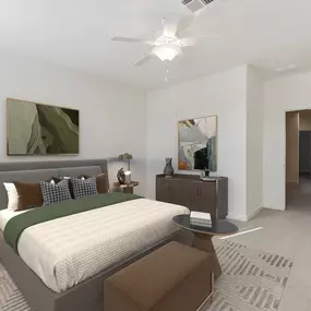 Spacious bedrooms on higher levels for more privacy