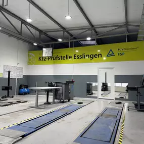 Prüfstelle Esslingen - Innenansicht