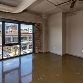 Room with large windows