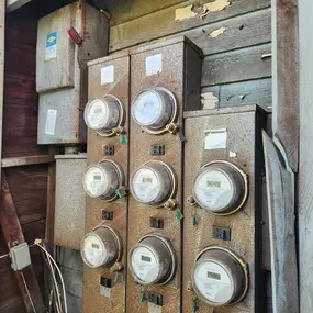 insurance , recoment to replace old meter panel meter.