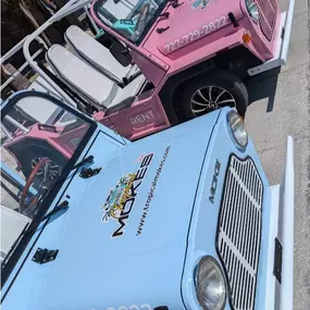 Your open top electric cruise awaits!
