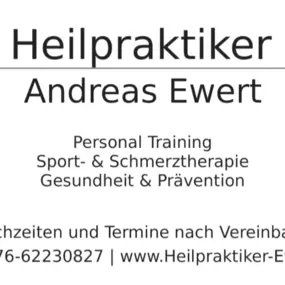 Bild von Heilpraktiker & Personal Trainer Andreas Ewert