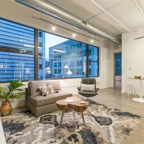 Furnished living room
