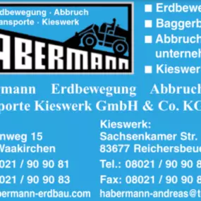 Bild von Habermann Erdbewegung Abbruch Transporte Kieswerk GmbH & Co.KG