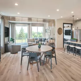 Open-concept living levels are perfect for entertaining