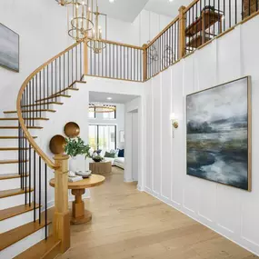 Inviting foyer to welcome guests