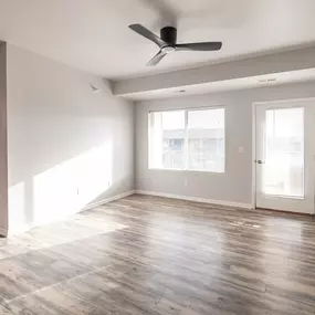 An empty living room