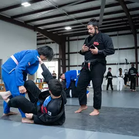 Torres Jiu-Jitsu & MMA instructor and students